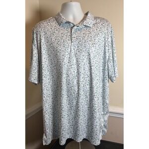 Pro Tour Golf Polo CoolPlay  Mens XXL Golf & Drink Graphic Print Short Sleeve